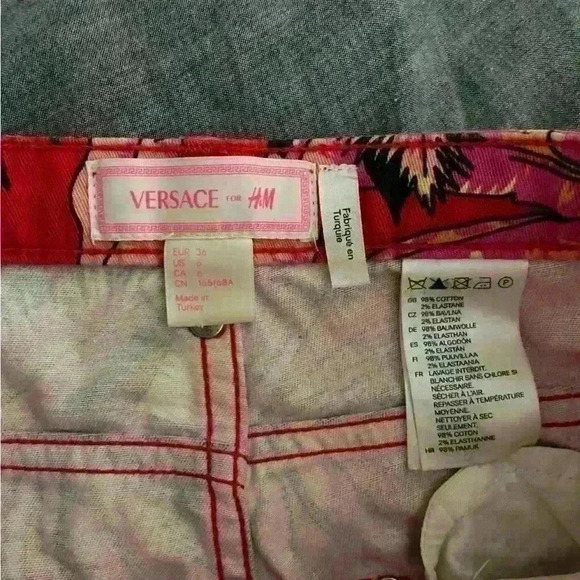 Versace x H&M  Pants Size S - Picture 3 of 6
